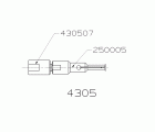 EXTRACTOR DE PINZA INTERIOR FORZA SERIE 4300